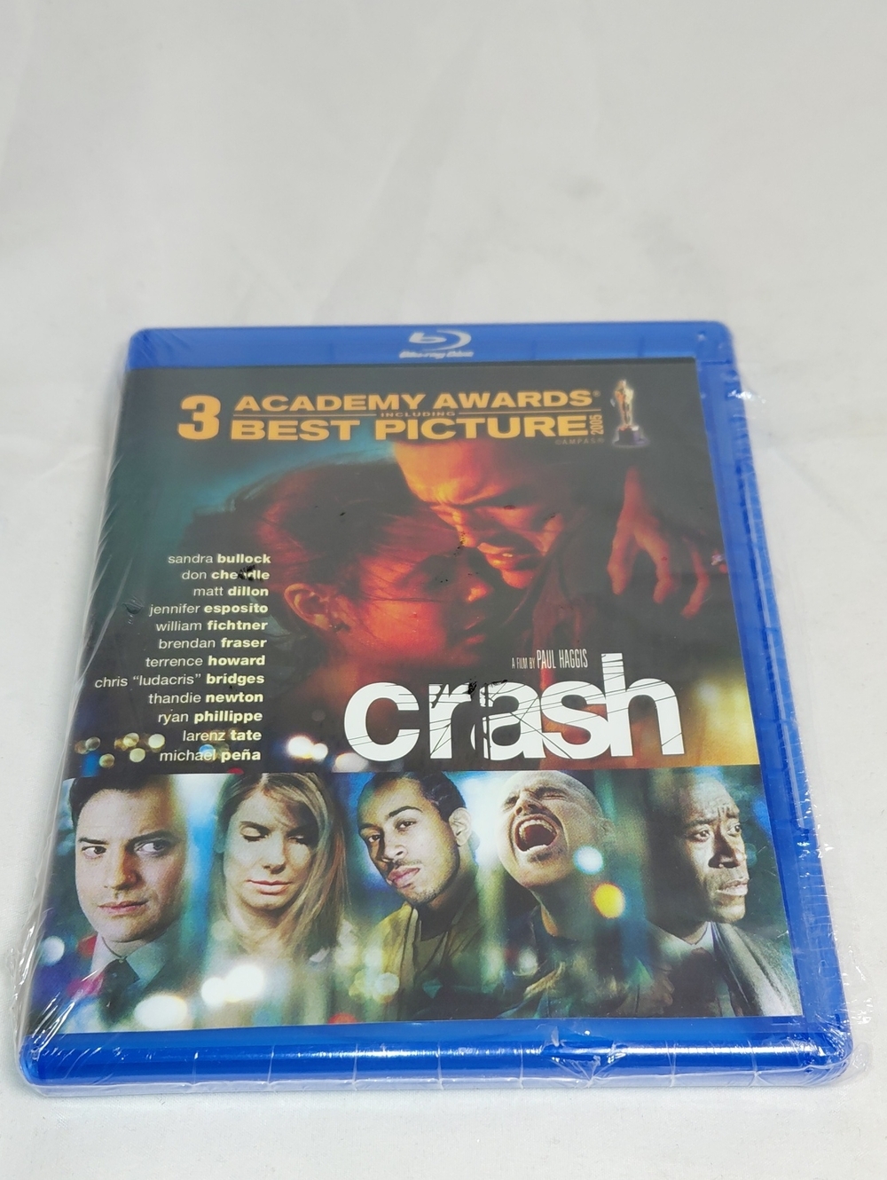 Crash Blu-ray Movie - Blue Case